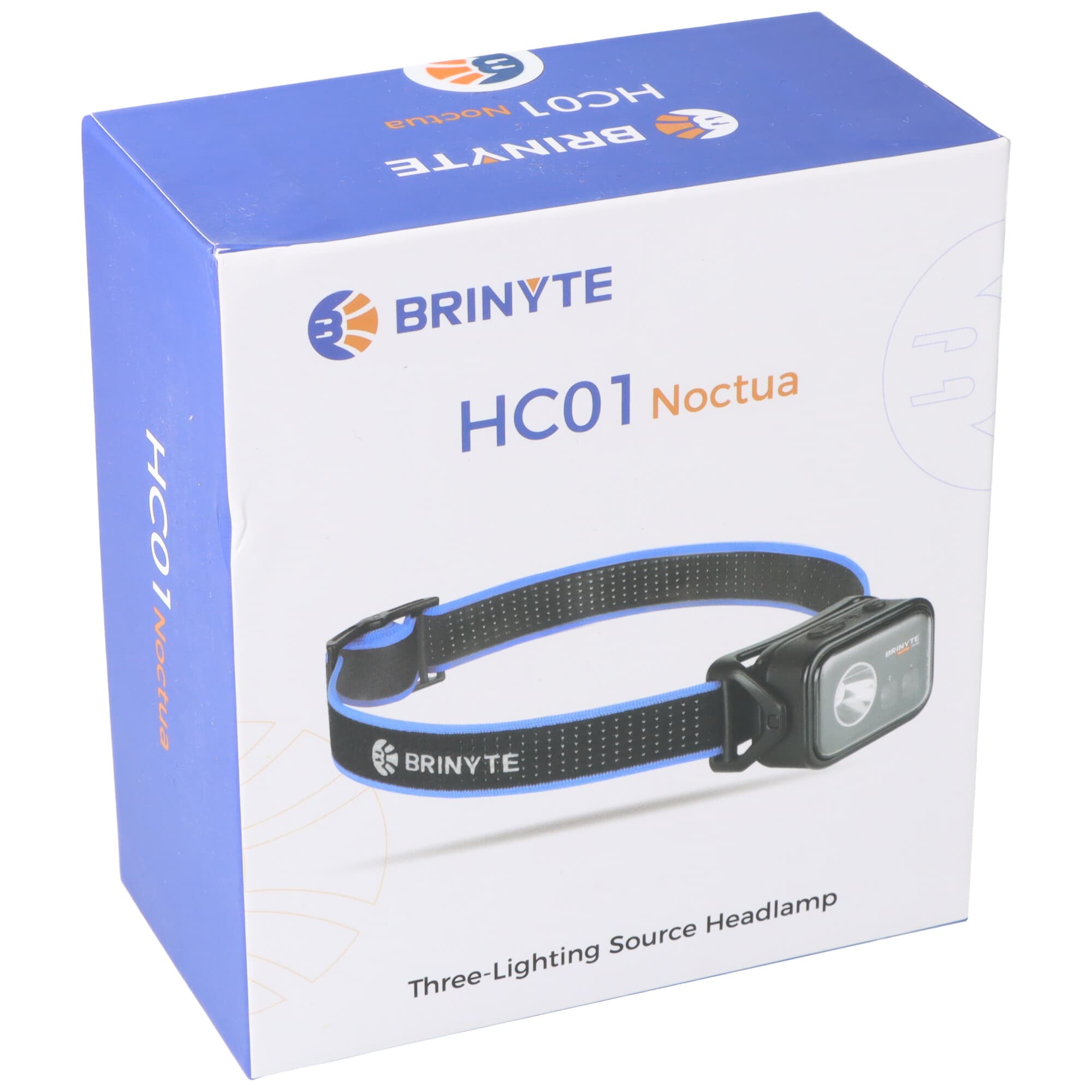 Lampe frontale Brinyte HC01S – 1000 lumens avec lumière rouge et commande gestuelle
