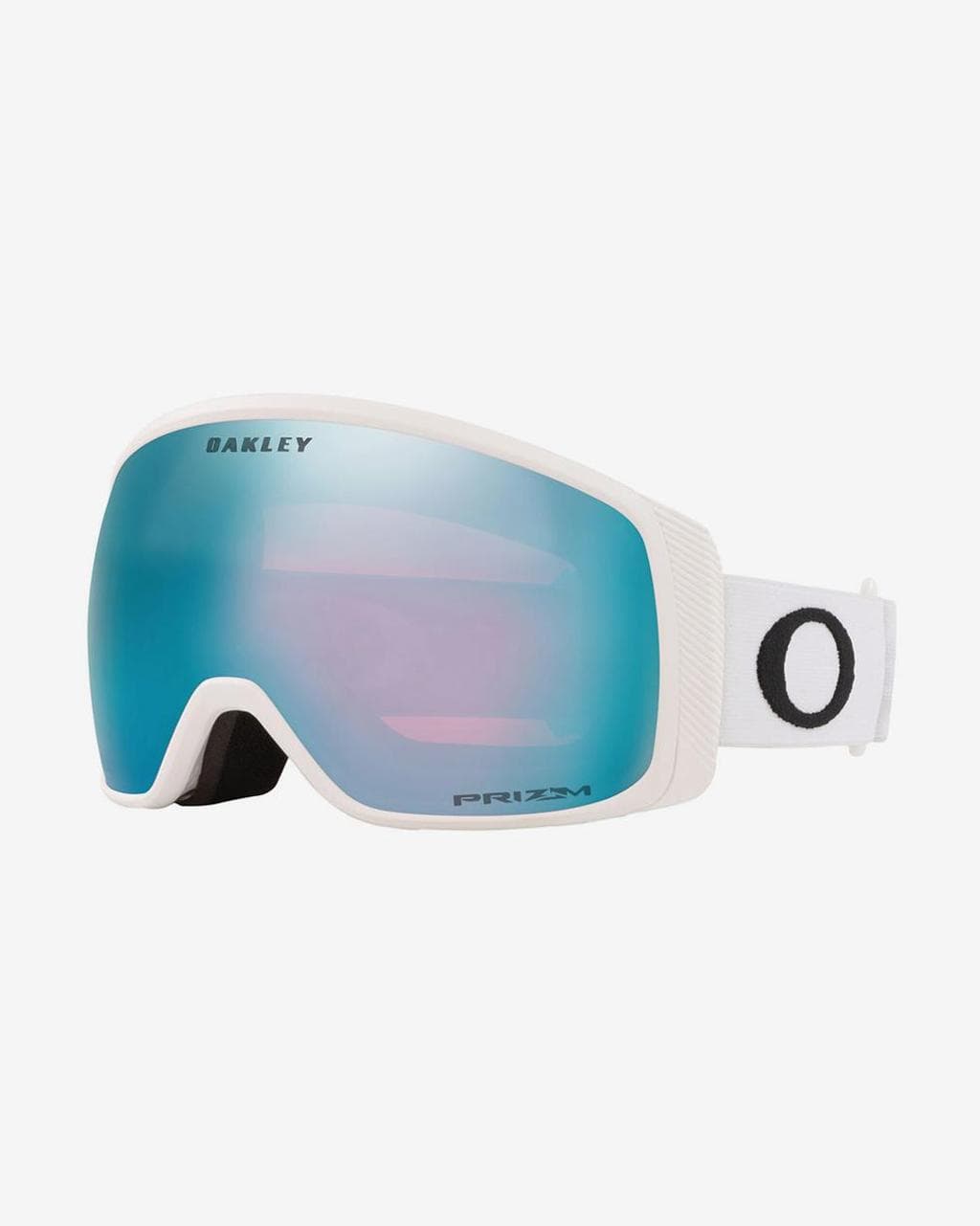 Masque Oakley Flight Tracker M Matte White avec verre Prizm Sapphire